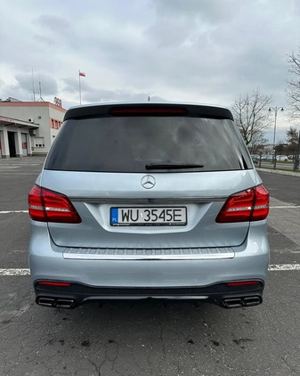 Mercedes-Benz GLS cena 195000 przebieg: 215900, rok produkcji 2016 z Częstochowa małe 352